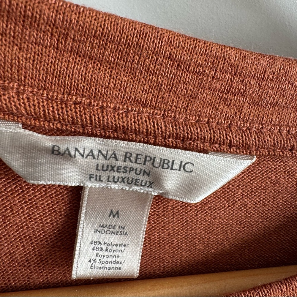 Banana Republic Luxspun Long Sleeve Top - Picture 4 of 5